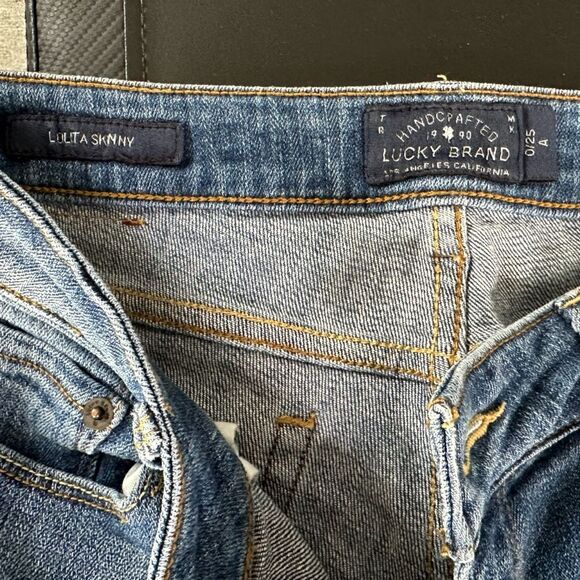 Lucky Brand Jeans 0/25 Regular Low Rise Lolita Skinny Pants - Picture 6 of 10